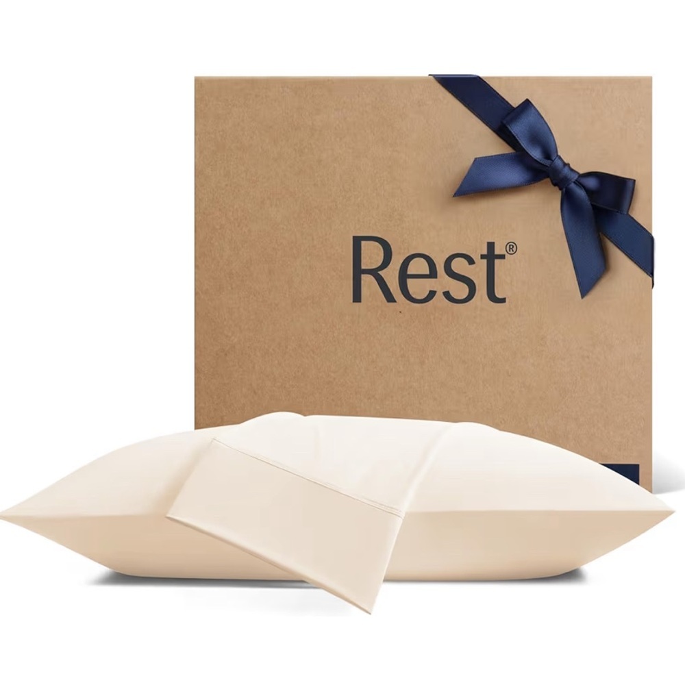REST Evercool Cooling Pillowcases King2Pillowcases IVORY‼️LAST ONE